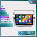 Hizpo 8G+128G 2din Android 12 Car Radio, skirtas Citroen C4 C-Triomphe C-Quatre 2004-2014 Multimedia Video 4G Carplay RDS DSP GPS Navigaion DAB Autoradio HC2CP 4Core 2G 32G AI