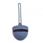 Čiulptuko laikymo krep&scaron;ys Ne&scaron;iojamas silikoninis čiulptuko laikiklio krep&scaron;ys Mielas pu&scaron;ies kūgio formos spenelio laikymo indas namams mėlyna