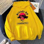 Cobra Kai gobtuvai Juokingi Miyagi stiliaus Asmenybės karatė megztiniai Harajuku mergaičių džemperis ilgomis rankovėmis megztinis Hip Hop sportinė apranga