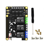 Maitinimo relės Valdiklio i&scaron;plėtimo kortelė Standartinė GPIO PIN su dvigubu ventiliatoriumi, skirta RaspberryPi A+ 3A+ B+ 2B 3B 3B+ 4B