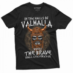 Vikings Patriotic Viking Valhalla mar&scaron;kinėliai Viking Inspirational Tee Unisex mar&scaron;kinėliai