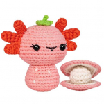 Pradedančiųjų nėrimo rinkinys Mielas lapės pieno karvės dinozaurų varlės gyvūno formos mezgimo lėlės gyvūno nėrimo rinkinys G