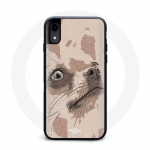 Coque Iphone XR dessin chien chihuahua