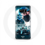 Coque pour Samsung Galaxy S8 plus Formule 1 Valtteri Bottas pilote automobile finlandais