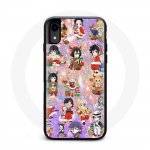 Coque pour Iphone XS Demon slayer merry christmas affiche le cadeau de no&euml;l