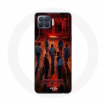 Coque pour Oppo A93 Stranger Things Affiche Equipages Fan Art Saison 4