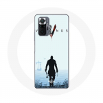 Coque pour Xiaomi Redmi Note 10 Pro Vikings S&eacute;rie Saison 6 Ragnar Lothbrok La Bande Annonce 2022 juoda