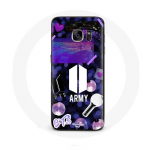 Coque pour Samsung Galaxy S6 Bangtan Sonyeondan BTS Logo Army Bomb Lightstick