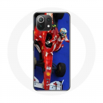 Coque pour Xiaomi Mi 11 Lite Formule 1 Fernando Alonso Pilote automobile F1 Rouge raudona