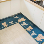 Plaunami neslidūs virtuvės kilimėliai salonas prie&scaron;kambaris balkonas kilimas miegamasis svetainė ilgas grindų kilimėlis vonia plonas įėjimo durų kilimėlis