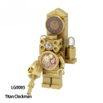 LG0085 tualetinis laikrodis statybinis žaislas vaikams