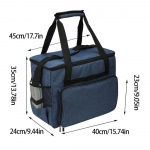 Didelės talpos ne&scaron;iojamos siuvimo ma&scaron;inos rankinė Buitinė siuvimo ma&scaron;inos laikymo apsauga nuo dulkių