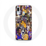 Coque Maniacase pour Samsung Galaxy A40 kobe bryant all generations champion NBA