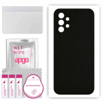 apgo Protective Skin Sticker for the back compatible with Samsung Galaxy A13, Wrap Film, Foil, Vinyl - Pattern Matrix