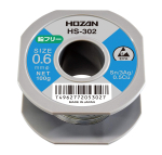 HOZAN Be&scaron;vinis lydmetalis Be&scaron;vinis lydmetalis Sn-3Ag-0,5Cu Be&scaron;vinis lydmetalis Vielos skersmuo 0,6 mm Svoris 100 g HS-302