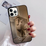 &bdquo;Lamassu&ldquo; asirų sparnuoto liūto telefono dėklas, skirtas &bdquo;iPhone 11 12 13 14 Pro Max Mini XR XS SE 2020 6 7 8 Plus Samsung S21 S22 Coque Funda&ldquo; iPhone 6plus