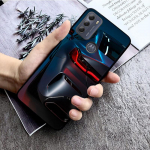 Automobilio žibintų telefono dėklas, skirtas &bdquo;Motorola Moto E32 E20 E40 G22 G52 G20 G30 G100 G60 G50 G10 GPure GStylus G9 One Action Macro&ldquo; Moto G9 Plus