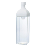 HARIO Kirk ąsotis 1200ml Baltas derva Vertikalus ir horizontalus ąsotis su arbatos sieteliu Pagaminta Japonijoje KAB-120-W white