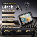 Belaidės ausinės, jutiklinis ekranas Bluetooth 5.4 ANC+ENC spalvotas ekranas, triuk&scaron;mo mažinimas, belaidės ausinės HiFI stereofoninės garso ausinės LX-10