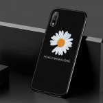 Gėlės saulėgrąžų dėklas, skirtas Huawei Honor 10X Lite 7A 8A 9X 20 Pro 7S 8C 8S 8X 9A 9C 10i 20i 30i 20E 20S 8 10 Lite Black Cover Honor 9C