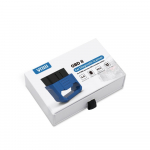 &bdquo;OBD2 Bluetooth 5.0&ldquo; adapterio skaitytuvas, skirtas &bdquo;Android&ldquo;, &bdquo;IOS&ldquo; ir &bdquo;IPhone&ldquo; belaidžiam diagnostikos įrenginiui &bdquo;Bluetooth&ldquo; variklio kodų skaitytuvas, skirtas 12 V automobiliui, dyzeliniam automobiliui, benzininiam automobiliui 4.7*4.6*2.4cm mėlyna