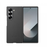 Samsung Galaxy Z Fold6 Z Fold 6 Kindsuit dėklas Mink&scaron;tas &scaron;ilko prisilietimo apsauginis odinis dangtelis Grey