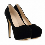 Moteri&scaron;ki Pumps Stiletai Sexy 14cm Super auk&scaron;takulniai Moteri&scaron;ki apvalūs pir&scaron;tai Platforma Ploni kulnai naktinio klubo vakarėlio suknelė Raudoni vestuviniai batai 44 dydis 40 juoda
