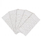 Nagų odelių stūmiklis, lipnus &scaron;vitrinis popierius, manikiūro rinkinys, nagų dailė, prie&scaron;poliravimo &scaron;vitrinis popierius, 50 grūdėtumo &scaron;vitrinio popieriaus lapai F