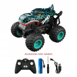 4WD RC automobilis su LED lemputėmis 2.4G radijo nuotolinio valdymo automobiliai, visureigio valdymo sunkvežimiai berniukų žaislai vaikams