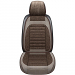 Automobilio sėdynės pagalvėlė, automobilio sėdynės apsauga, &bdquo;Four Seasons&ldquo; universali automobilio sėdynės pagalvėlė, automobilio priekinė dalis, automobilio formos salono aksesuarai, sėdynės užvalkalas 1PCS kava