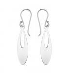 Boucles d'Oreilles Beverly - Argent Massif Rhodi&eacute; 925