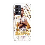 Coque Maniacase pour Samsung Galaxy A52 4g Kylian Mbappe Real Madrid wallpaper celebration