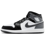 Air Jordan 1 Mid Iron Grey Vyri&scaron;ki sportbačiai Juodi Balti DQ8426-001 44
