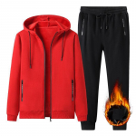 Naujas Hoodie Vyri&scaron;kas aksominis džemperio komplektas laisvalaikio sportui Madingas prekės ženklo megztinis &scaron;varkas su gobtuvu M bedugnė