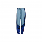 Adidas Stella McCartney Sw W Tp Zp Retro Spalvų Bloko Ra&scaron;to Susiaučiami Laisvalaikio Sportiniai Kelnės Moteri&scaron;kos Kelnės Mėlynos HA8969 XXS