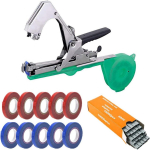 Augalų ri&scaron;imo ma&scaron;ina &bdquo;Hovico&ldquo; sodo augalų įrankis su 10 rulonų juostele ir kabių dėžute, skirta vynuogynui