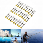 30 vnt./komplektas Žvejybos plūdinis bobber sustojimai erdvės pupelės jungtys jūros sūraus vandens žvejybos įrankiai 30pcs