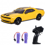 Nuotolinio valdymo &bdquo;Drift&ldquo; automobilis, 2,4 GHz 4WD elektrinė lenktyninė transporto priemonė su LED lemputėmis 2 įkraunama 2