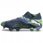 Puma Future Ultimate 7 FG AG Lights Out Pack Unisex Bėgimo bateliai Juodi Pilki-Mėlyni Balti 107916-03 42