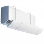 Oro kondicionieriaus priekinis stiklas, apsaugantis nuo tiesioginio vėjo pūtimo, universalus, vėjui atsparus, prie sienos tvirtinamas oro i&scaron;leidimo angos deflektorius, vėjo nukreipiklio dangtelis