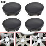 4PCS 60MM 3D automobilio rato centrinio stebulės dangtelio emblemos stebulės dangtelis, skirtas BMW Kia Mazda Toyota automobilio ratų stiliaus ženkliuko rato centrinio dangtelio priedas juoda