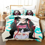 3D Anime Unbreakable Machine-Doll Patalynės Komplektas Antklodės Užvalkalas Lovos Komplektas Antklodės Užvalkalas Pagalvės Užvalkalas Antklodė karali&scaron;ko dydžio Karali&scaron;kas Dydis Berniukams Suaugusiems 135X200cm-2pcs