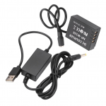 NP-W126 Manekeno Baterija DC Jungtis Maitinimo Adapteris su USB Laidu Fujifilm XT2 XT3 XT20 XH1