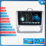 Ossuret 2din Android automobilio radijas Ford Focus 2 2004 - 2011 Exi Auto Automobilio radijas Multimedia vaizdo grotuvas GPS Nav Pagrindinis įrenginys Carplay I&scaron;manusis 4G WIFI W7 S 8Core 6G 128G,AI