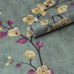 Sustorinti Vintažiniai Augalų Lapai Gėlės Lipnūs Tapetai Renovacijos Lipdukai Vie&scaron;bučio Namų Dekoravimas 10M