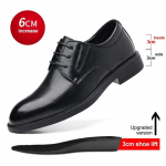 3/6/8 CM Pakylantys Avalynė Vyrams Formalūs Bateliai Juodi Mink&scaron;tos Odos Vyri&scaron;ki Padidinantys Auk&scaron;tį Formalūs Bateliai Laisvalaikio Verslo Vyrams Oxfords Kostiuminiai Bateliai 38