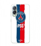 Coque de t&eacute;l&eacute;phone - Maniacase - Samsung Galaxy S25 Edge - Silicone - Noir - Logo Paris Saint Germain