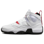 Air Jordan Jumpman Two Trey Balti Universitetiniai Raudoni Vyri&scaron;ki Sportbačiai Juodi DO1925-160 44.5