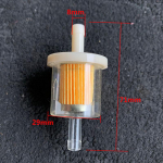 1 vnt. paspirtukas motociklas mopedas paspirtukas purvas pasidaryk pats priedai universalus 8 mm žarna motociklo benzinas dujos kuras benzinas alyvos filtras