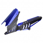 Galinis sparnas grandinės apsaugos dangtelis CNC aliuminio lydinys tinka Yamaha YZFR25YZFR3MT25MT03(Mėlyna )